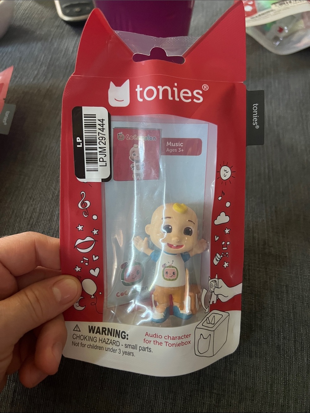 tonies Cocomelon Baby Character Figure - Red Packaging